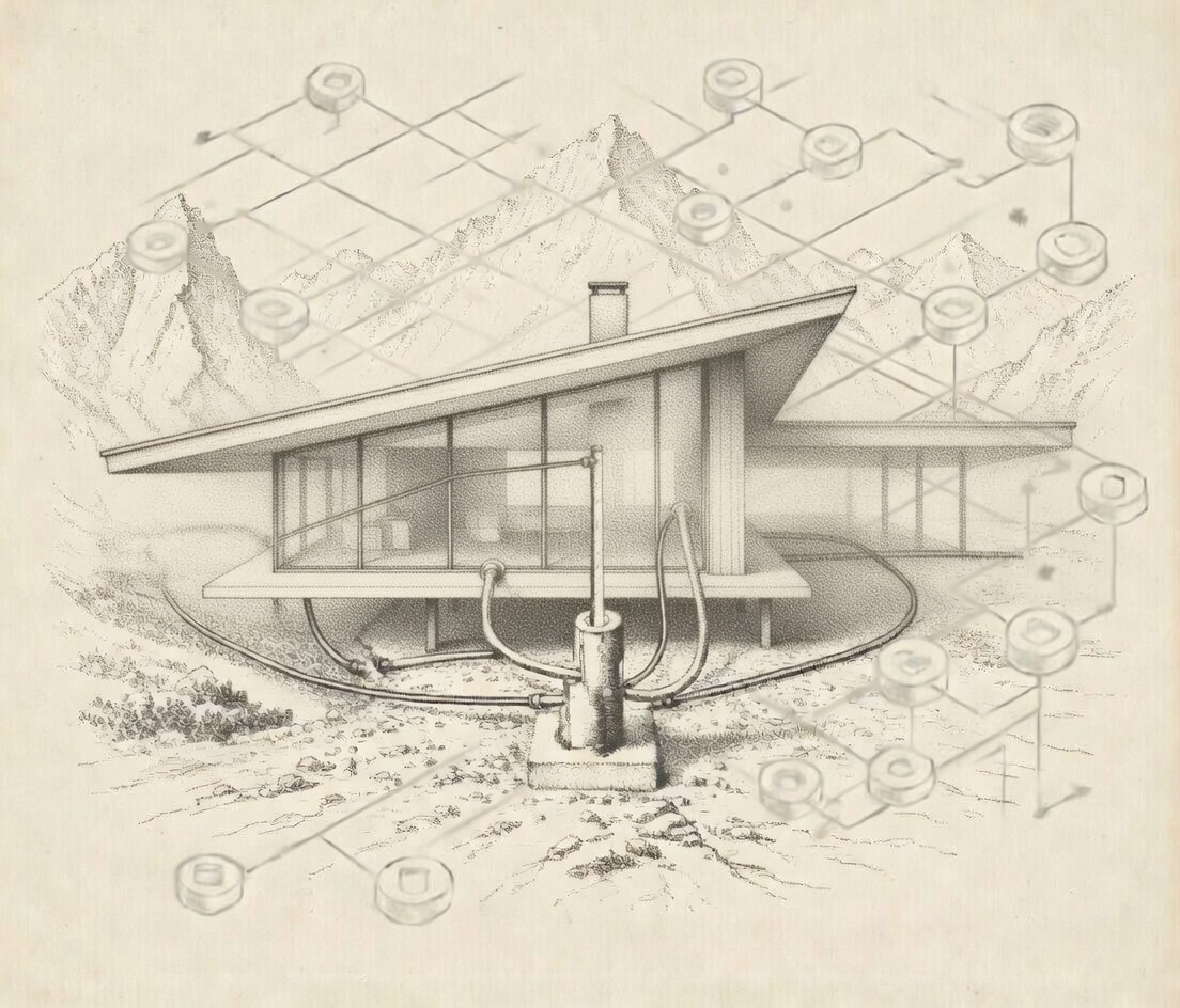 Modern mountain home with integrated smart technology